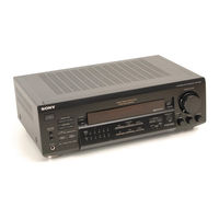 Sony STR-DE425 - Fm Stereo/fm-am Receiver Service Manual