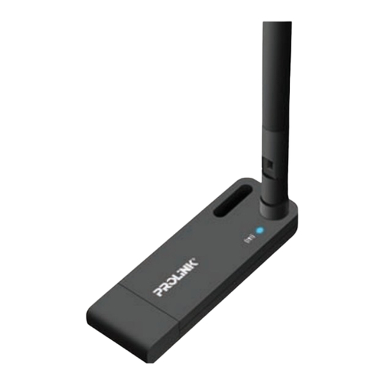 PROLiNK PAN2001 Quick Installation Manual