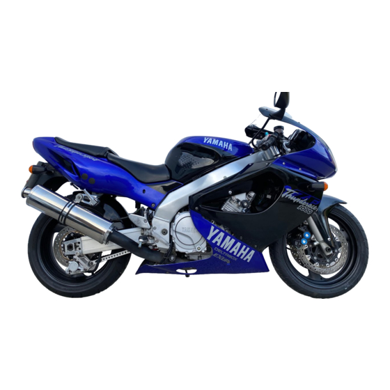 Yamaha Thunderace YZF1000R Owner's Manual