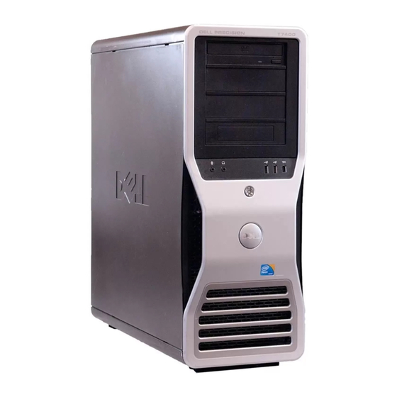 DELL PRECISION T7400 SPECIFICATIONS Pdf Download | ManualsLib