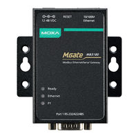 Moxa Technologies MGate MB3170 User Manual