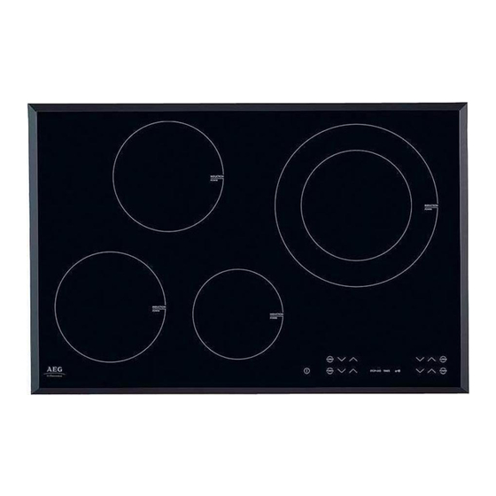 AEG ELECTROLUX 88101KFN INSTALLATION AND OPERATING INSTRUCTIONS MANUAL