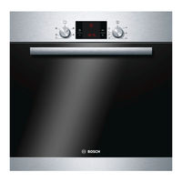 BOSCH OVEN Instruction Manual