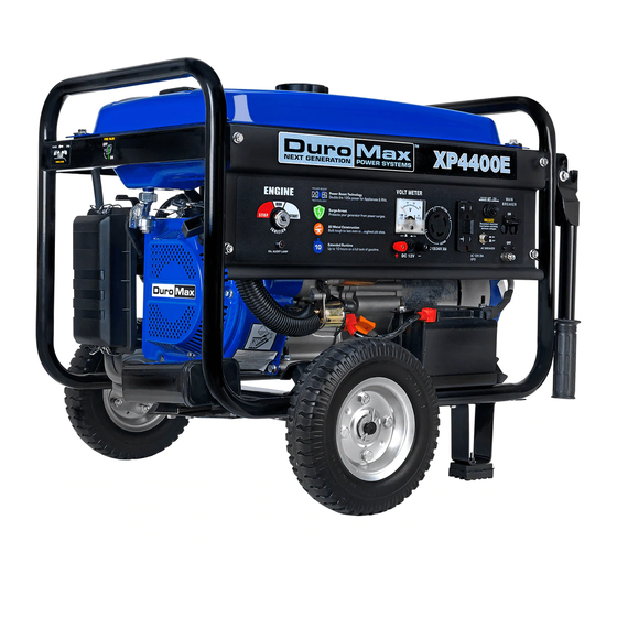 DUROMAX XP4400E OWNER'S MANUAL Pdf Download ManualsLib
