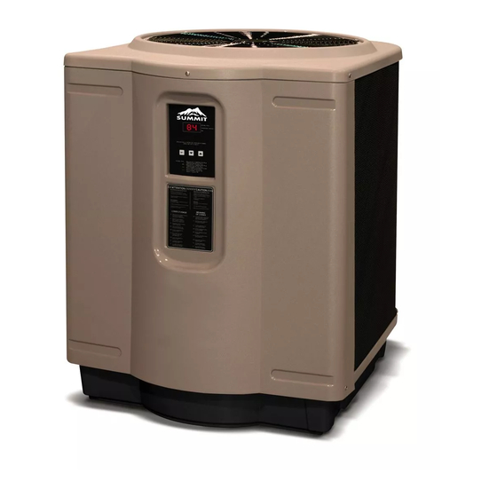 SUMMIT POOL HEAT PUMP OWNER'S MANUAL Pdf Download ManualsLib