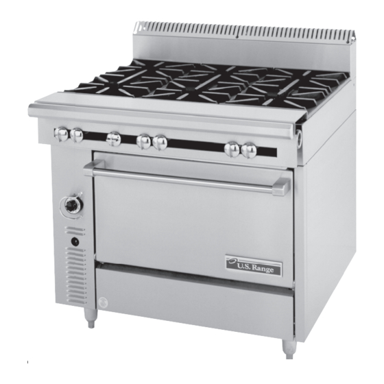 U.S. RANGE C8366 INSTRUCTION MANUAL Pdf Download ManualsLib