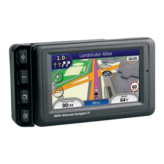 BMW Motorrad Navigator IV Owner's Manual