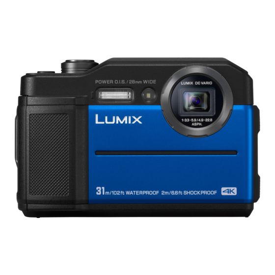 Panasonic Lumix DC-TS7 Owner's Manual