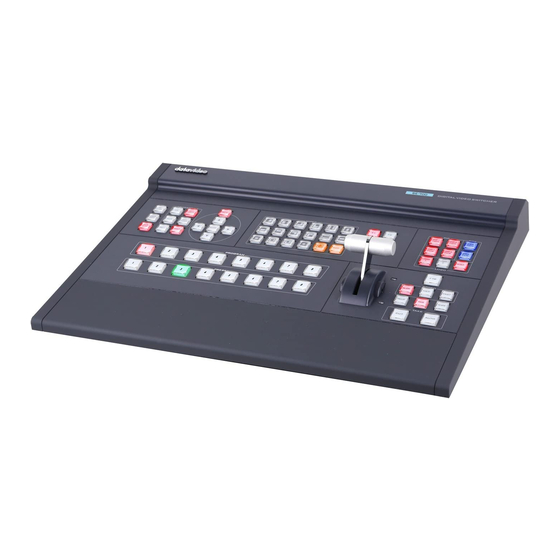 Datavideo SE-700 Quick Start Manual