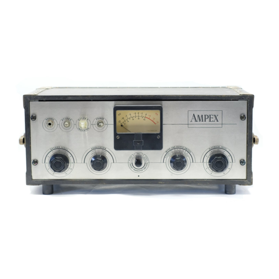 Ampex 351 Series Manual