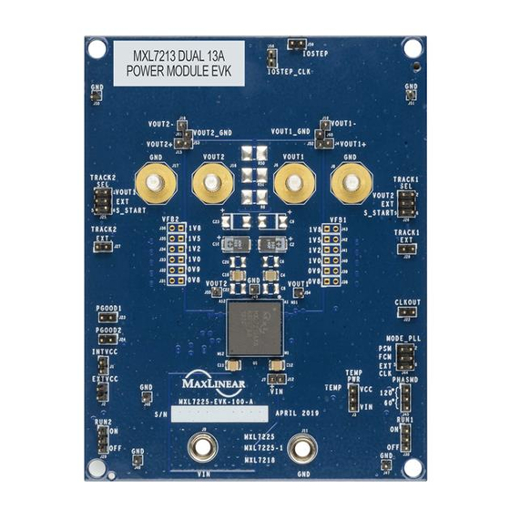 MaxLinear MxL7213 User Manual