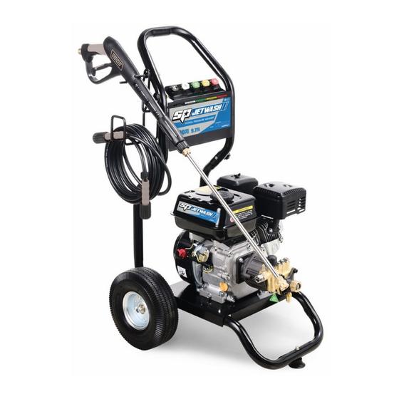 SP Jetwash SP250P Operator's Manual