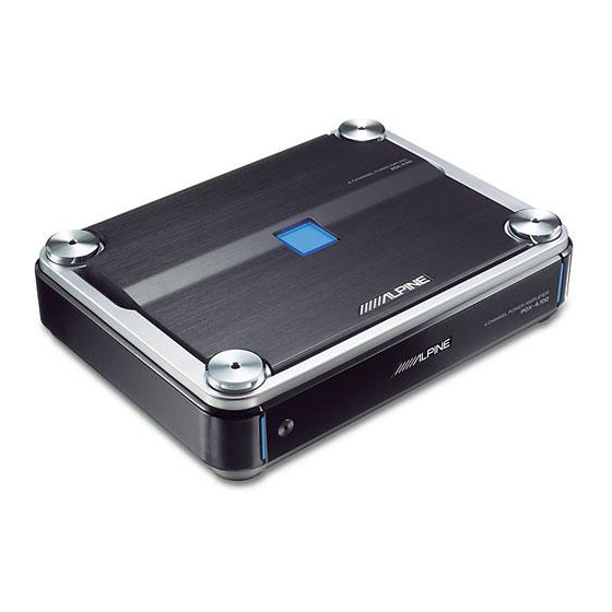 Alpine PDX-4.100 Owner's Manual