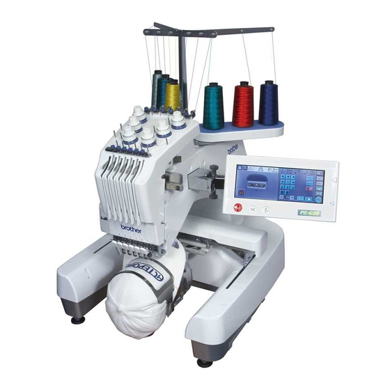 Brother PR-600 Supplementary Manual