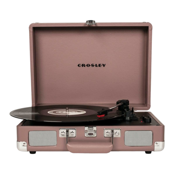 Crosley Cruiser Deluxe CR8005D Manuals