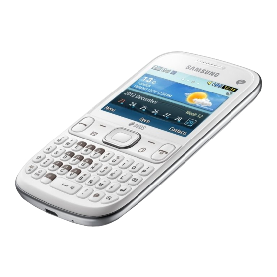 Samsung GT-S3332 User Manual