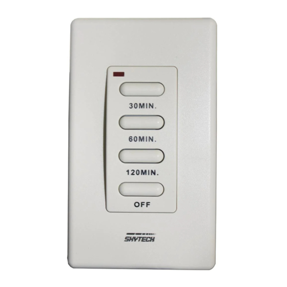 Skytech TM-R-AF1TX Installation And Operating Instructions