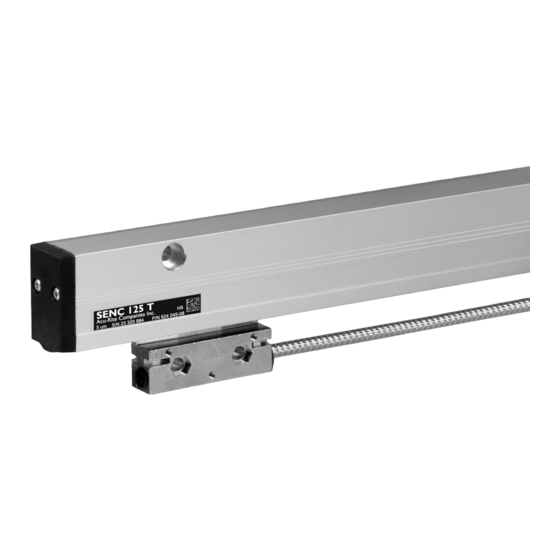 HEIDENHAIN ACU-RITE SENC 125 T Reference Manual