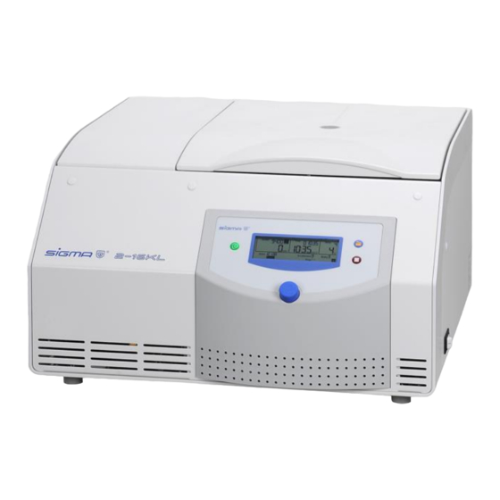 Sigma 2-16KL Operating Manual