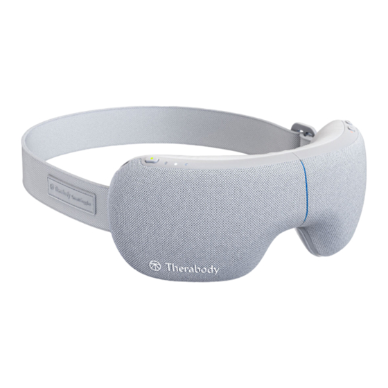 Therabody SmartGoggles Manuals