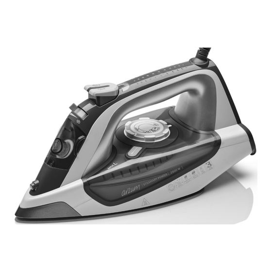 Arzum STEAMART POWER Steam Iron Manuals