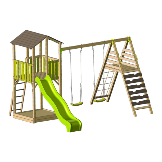 wendi toys Climb Module Single Installation And Operating Instructions Manual
