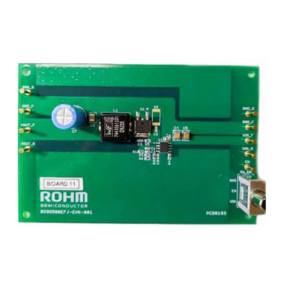 Rohm BD9G500EFJ-EVK-001 User Manual