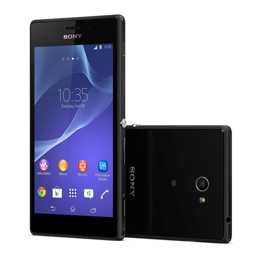 Sony Xperia M2 dual D2302 White Paper