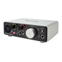 Focusrite iTrack Solo Getting Started Manual