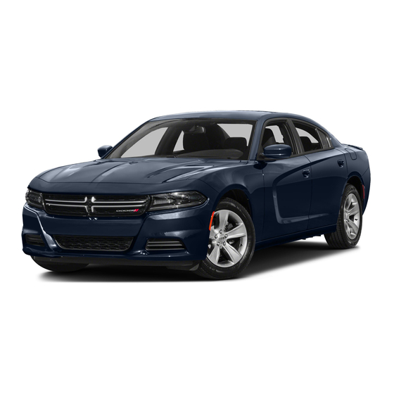 Dodge CHARGER 2015 Owner's Manual