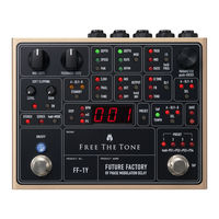 Free The Tone FUTURE FACTORY Owner's Manual