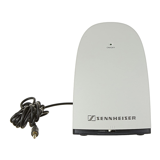 Sennheiser RS 110 II Quick Manual