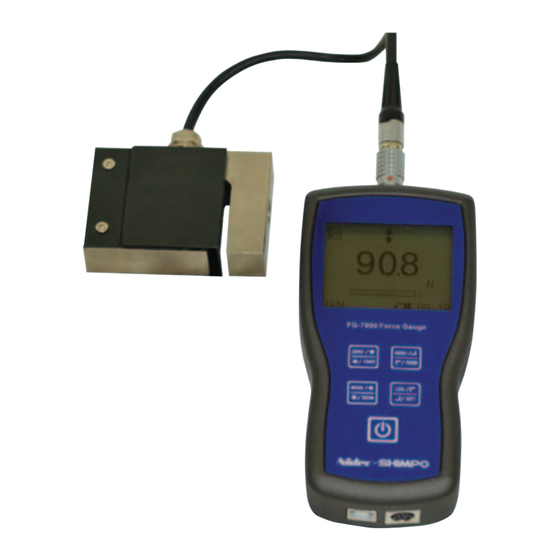 Shimpo FG-7000L-M-100 Operation Manual