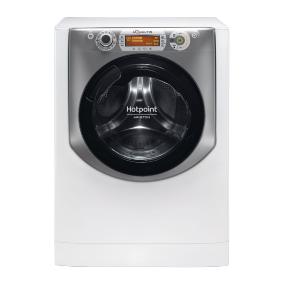 Hotpoint AQUALTIS AQS73D 29 Instructions For Installation And Use Manual