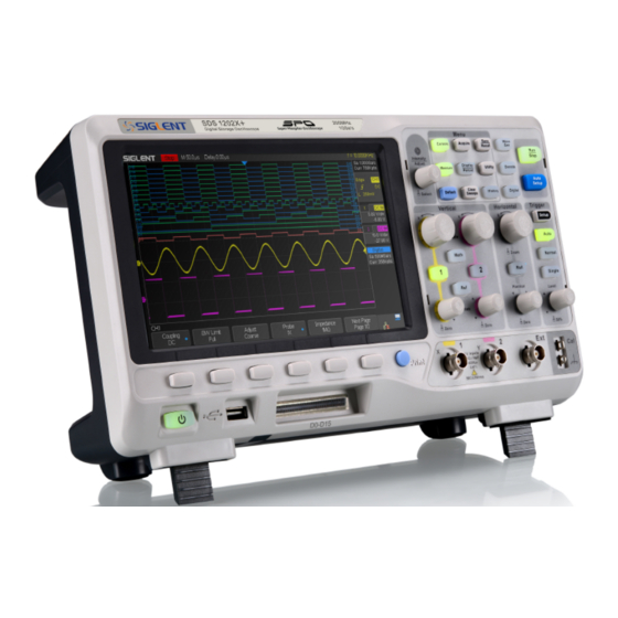SIGLENT SDS1000X+ Series Quick Start Manual