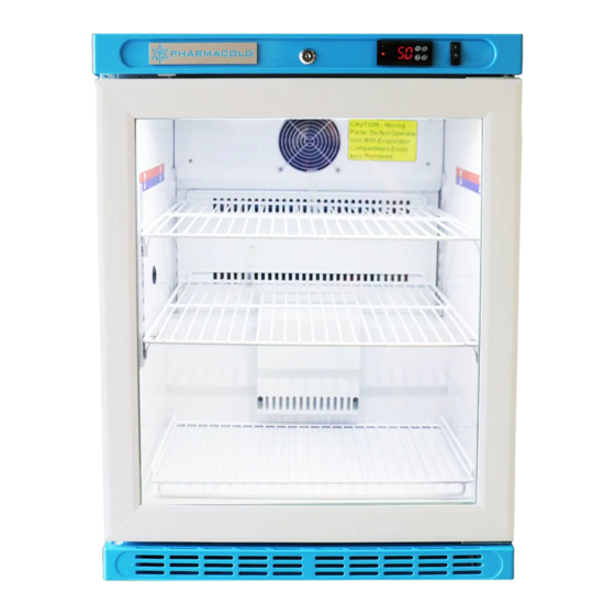 PHARMACOLD Classic NAB Series Operating Manuallines
