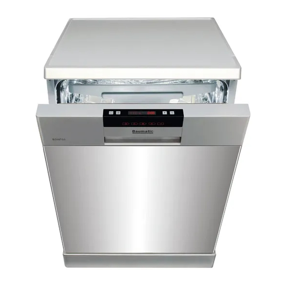 Baumatic BDW70W Instruction Manual