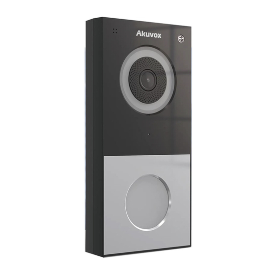 Akuvox DB01 Quick Start Manual