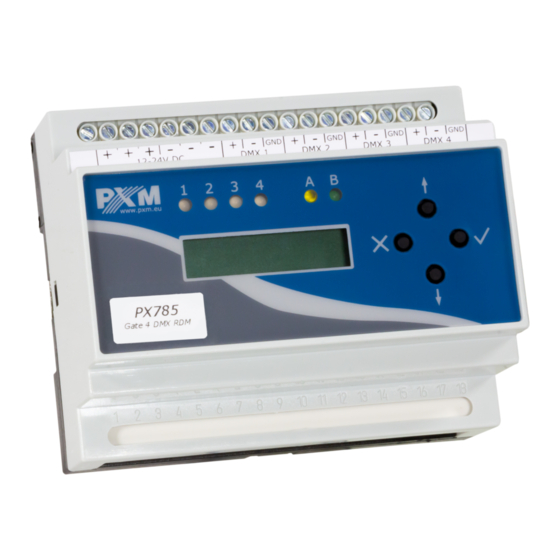 PXM PX785 User Manual