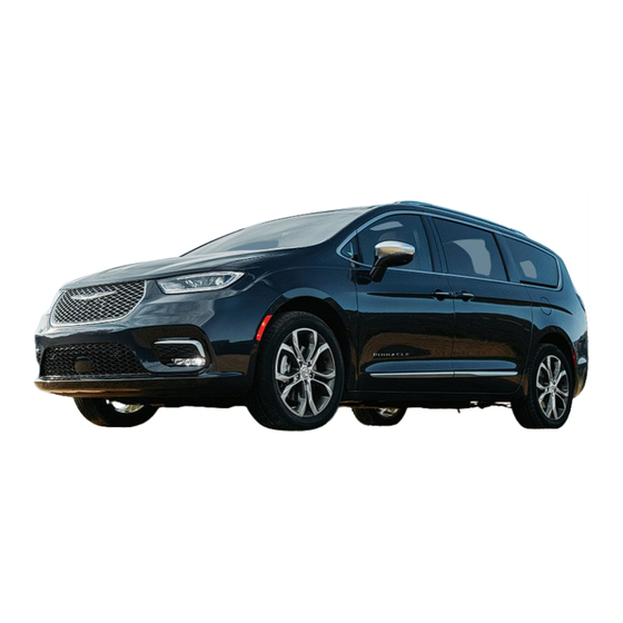 Chrysler PACIFICA 2023 Owner's Manual