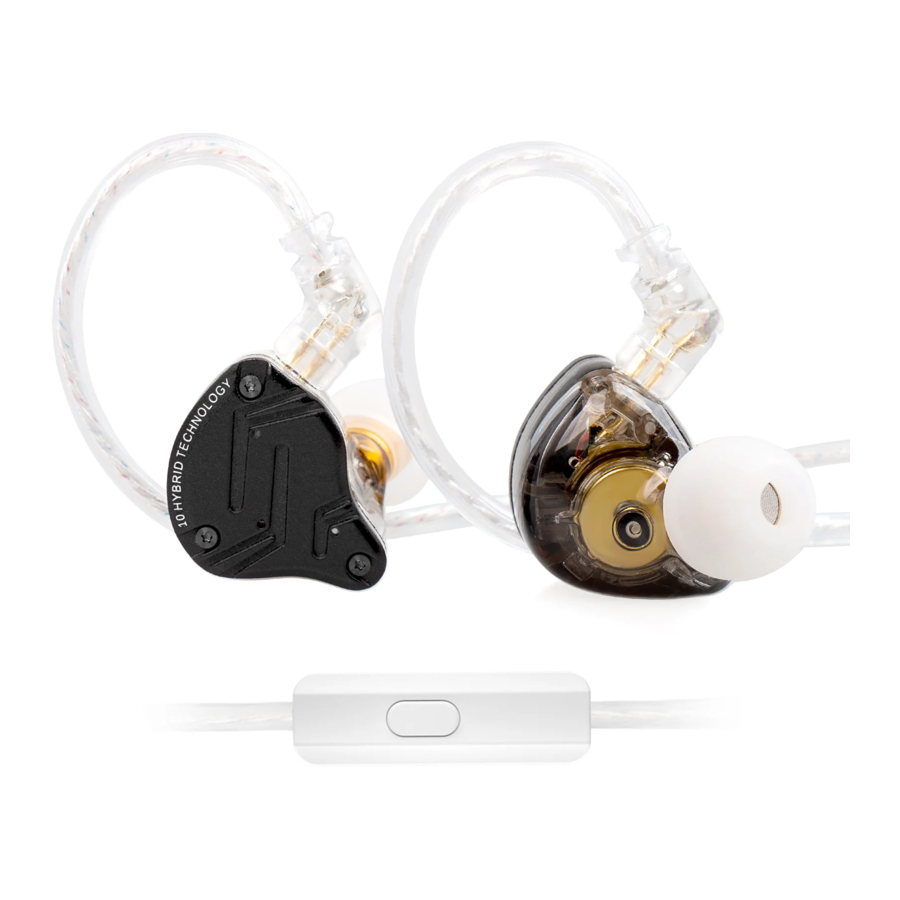 KZ ZS10 PRO X Manual