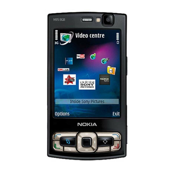 Nokia n95 8gb - Smartphone 8 GB User Manual