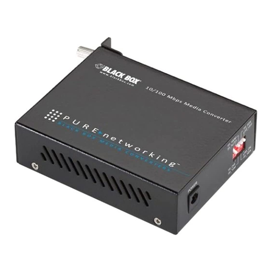 Black Box LHC201A User Manual