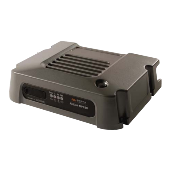 Sierra Wireless AirLink MP890 User Manual