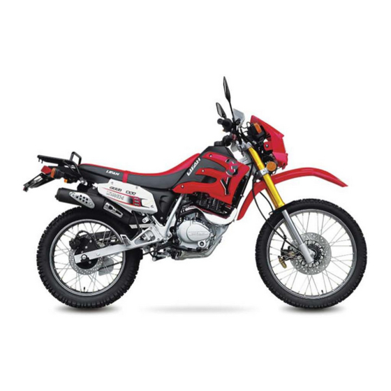 Lifan 200GY-5 Owner's Manual