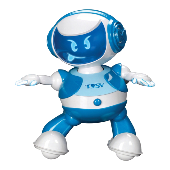 LOGICOM Tosy Disco Robo Dancing Robot Toy Manuals