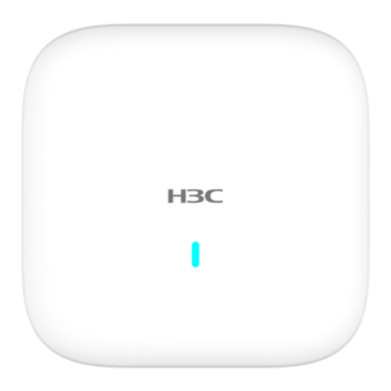 H3C WA6622 Wi-Fi Access Point Manuals