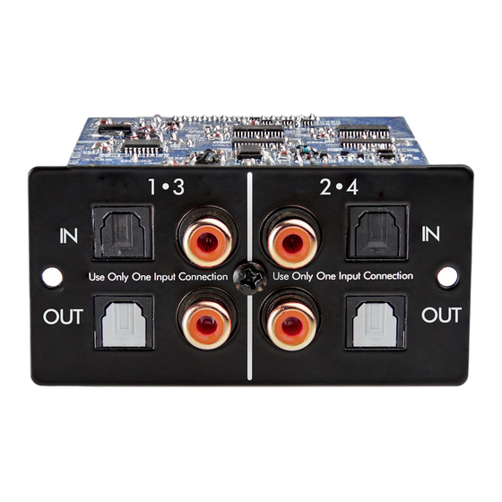 Sonance DSP Series Instructions