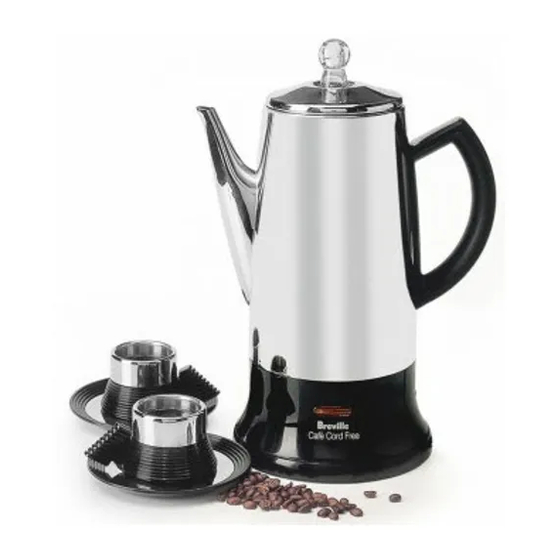 Breville CMP12 Instructions For Use