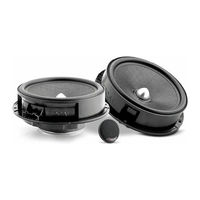 Focal INTEGRATION PLUG&PLAY IS 165VW User Manual